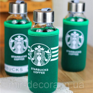 Термопляшка в чохлі "Srarbucks" 350 мл