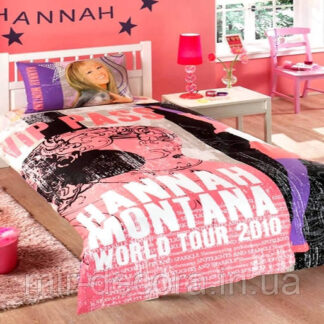 Постільна білизна Tac Disney — Hannah Montana Star 160*220 підліткова
