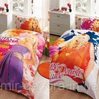 Постільна білизна Tac Disney — Hannah Montana Bright 160*220 підліткова