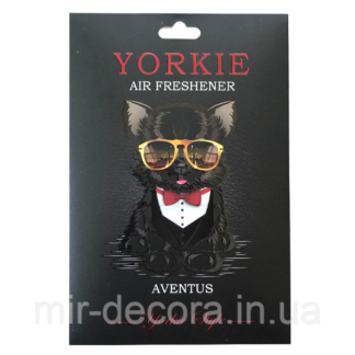 Ароматизатор в авто/гардероб парфумований Yorkie Style AVENTUS Creed