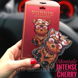 Ароматизатор в авто/гардероб парфумований Yorkie Style CHERRY Montale